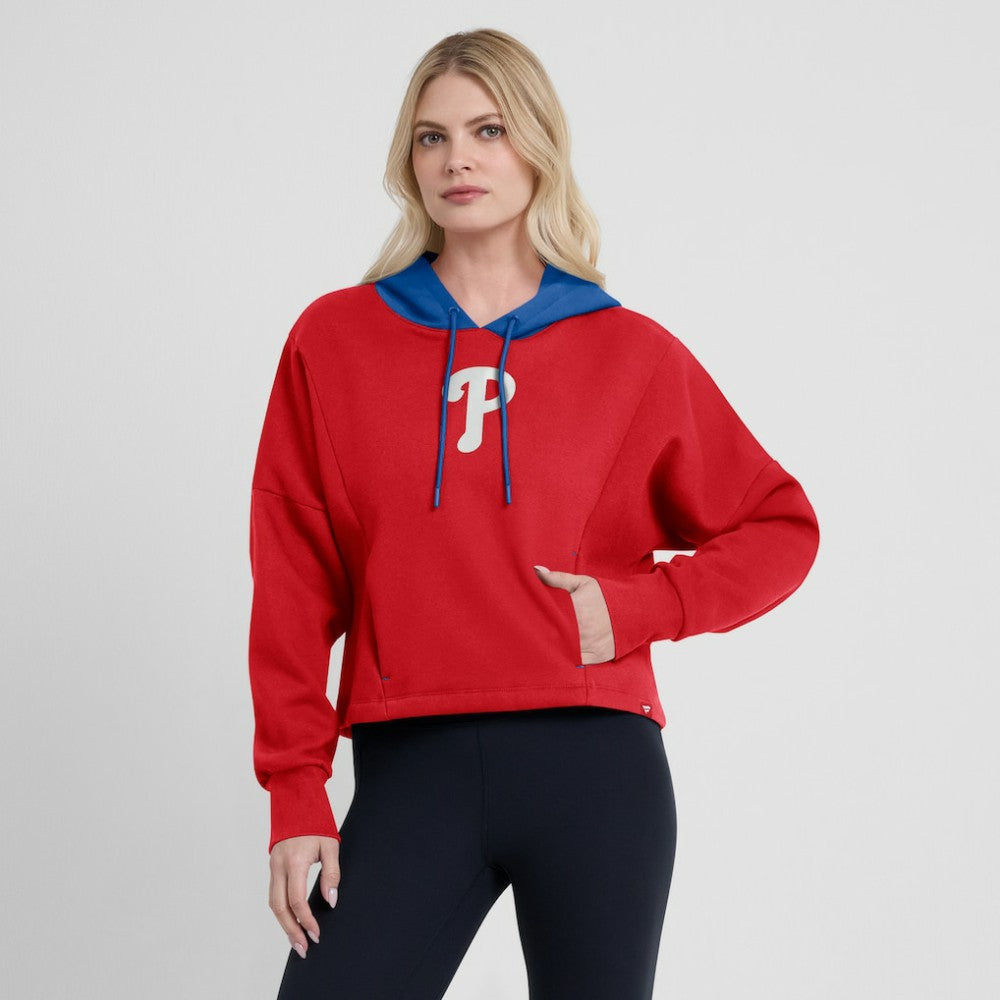 Philadelphia Phillies Fanatics Women's Oversized Legacy Favorite Spectator Pullover Hoodie discount