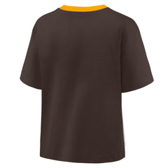 San Diego Padres Fanatics Oversized Race To Win V-Neck T-Shirt Clearance