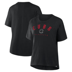 Chicago Cubs Fanatics Women's Home Run Legacy T-Shirt On Sale