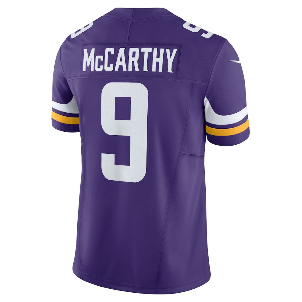 J.J. McCarthy Minnesota Vikings Vapor F.U.S.E. Limited Jersey Purple - Nike