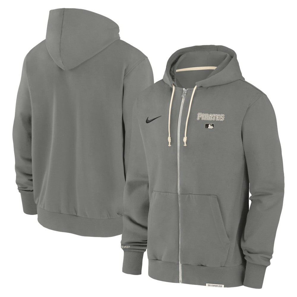 Pittsburgh Pirates Nike Authentic Collection Travel Performance Full-Zip Hoodie Online