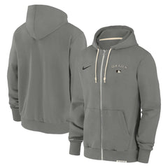 Colorado Rockies Nike Authentic Collection Travel Performance Full-Zip Hoodie Lifestyle
