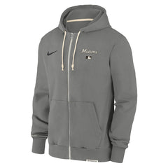 Miami Marlins Nike Authentic Collection Travel Performance Full-Zip Hoodie Sale