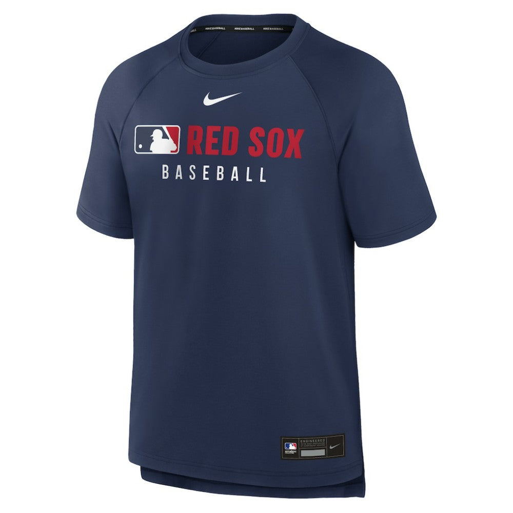 Boston Red Sox Nike Authentic Collection Pregame Raglan Dri-FIT T-Shirt On Sale