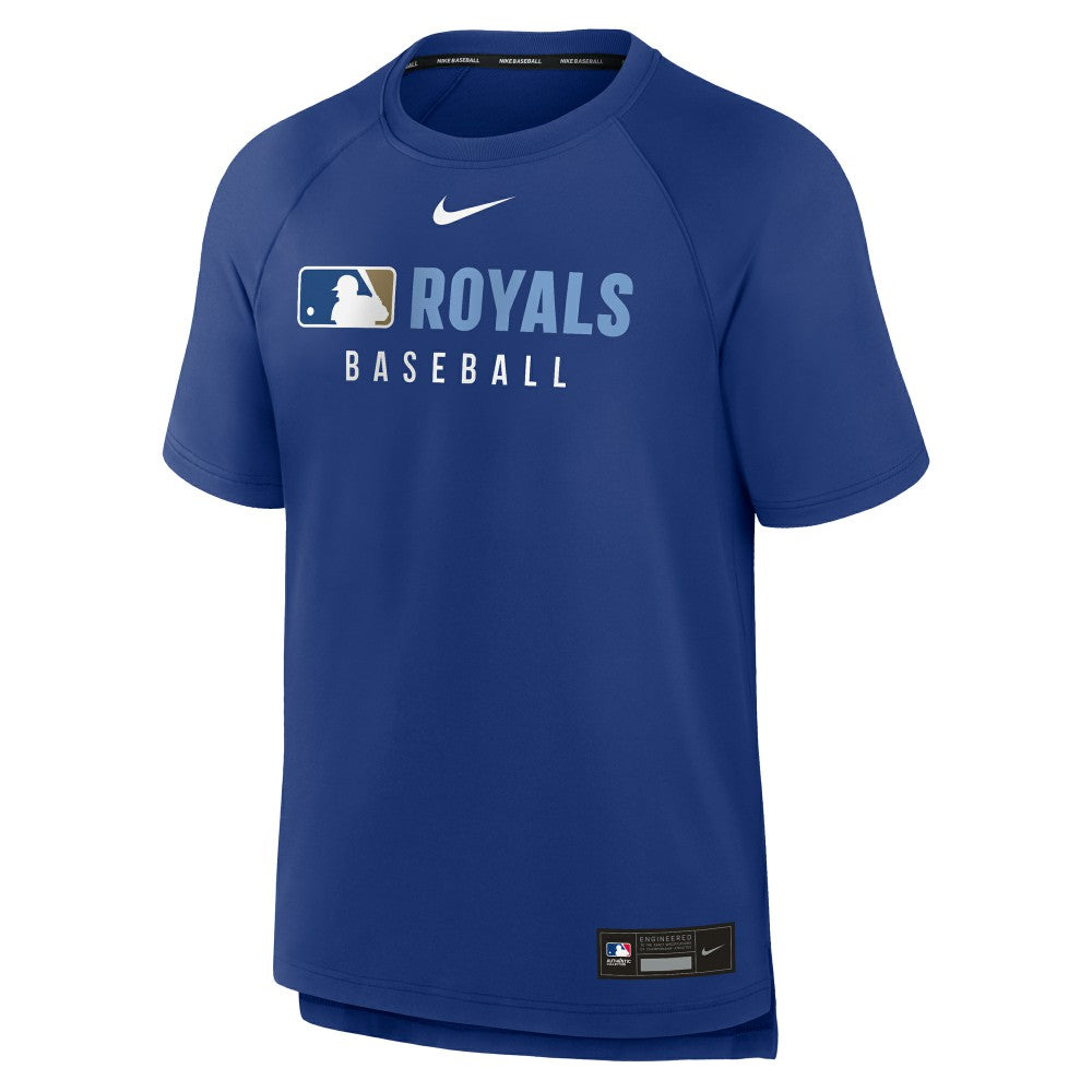 Kansas City Royals Nike Authentic Collection Pregame Raglan Dri-FIT T-Shirt Near Me