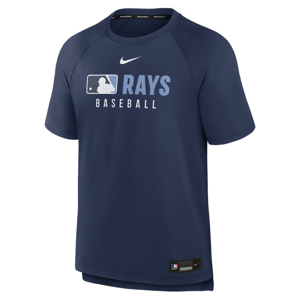 Tampa Bay Rays Nike Authentic Collection Pregame Raglan Dri-FIT T-Shirt for sale