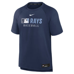 Tampa Bay Rays Nike Authentic Collection Pregame Raglan Dri-FIT T-Shirt for sale