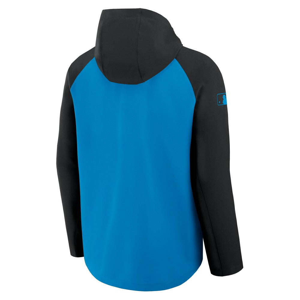 Miami Marlins Nike Authentic Collection Raglan Performance Full-Zip Jacket Online