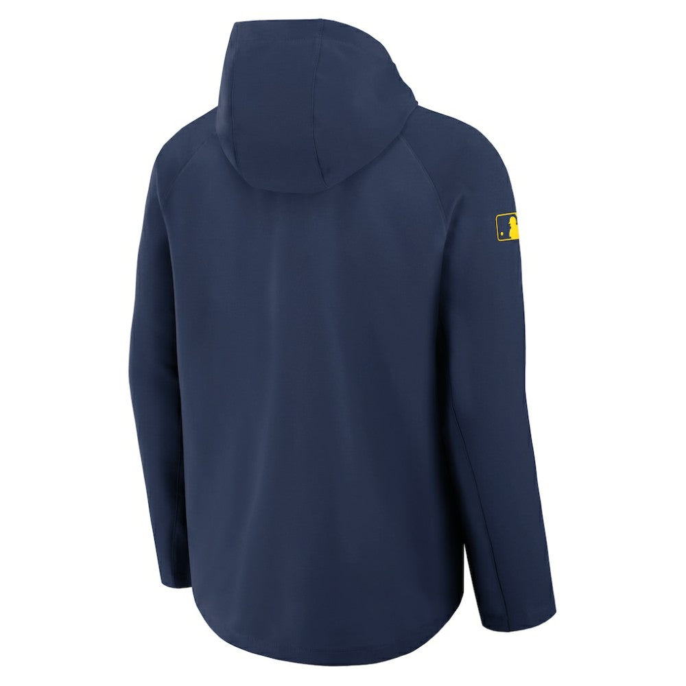 Milwaukee Brewers Nike Authentic Collection Raglan Performance Full-Zip Jacket Clearance
