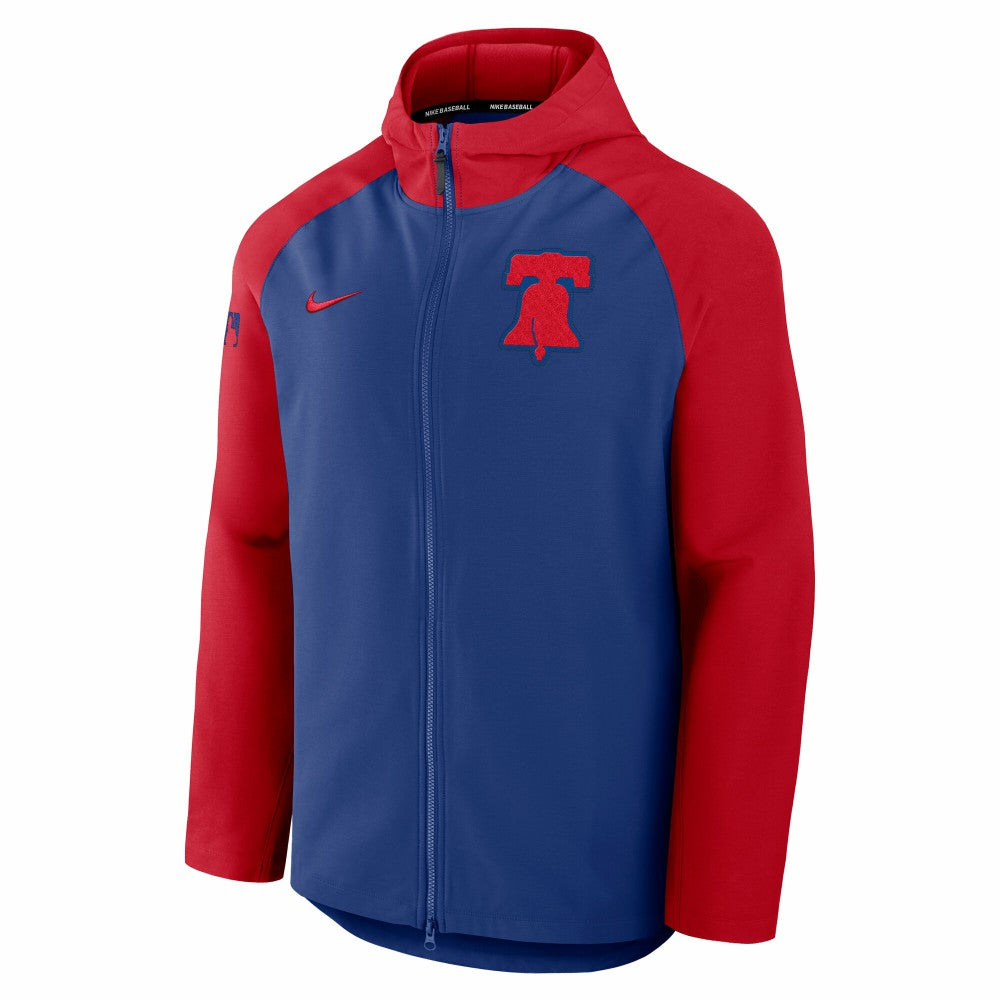 Philadelphia Phillies Nike Authentic Collection Raglan Performance Full-Zip Jacket Online