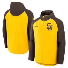 San Diego Padres Nike Authentic Collection Raglan Performance Full-Zip Jacket Clearance