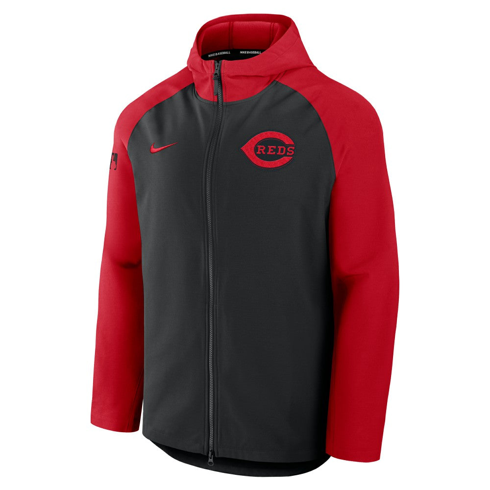 Cincinnati Reds Nike Authentic Collection Raglan Performance Full-Zip Jacket Clearance