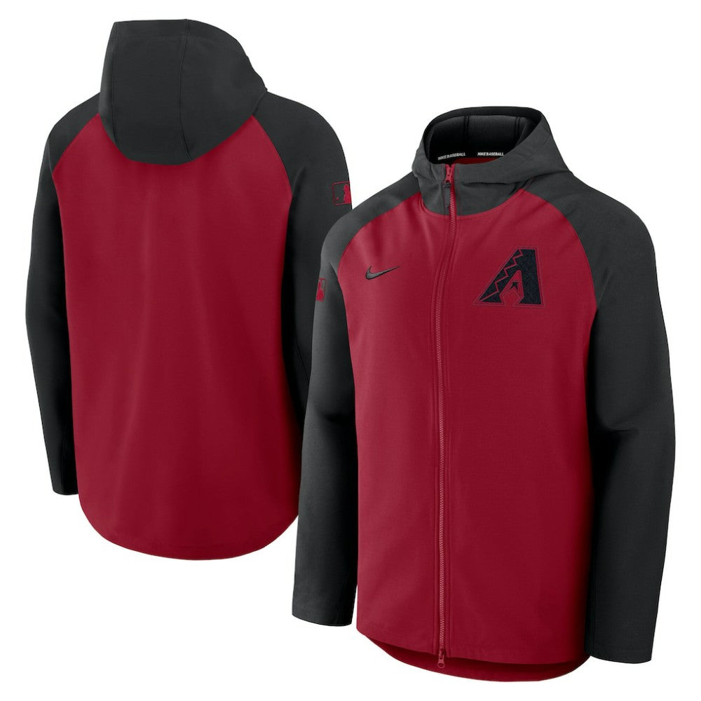 Arizona Diamondbacks Nike Authentic Collection Raglan Performance Full-Zip Jacket for sale