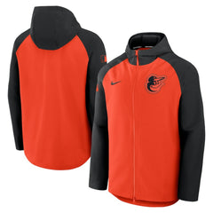 Baltimore Orioles Nike Authentic Collection Raglan Performance Full-Zip Jacket discount