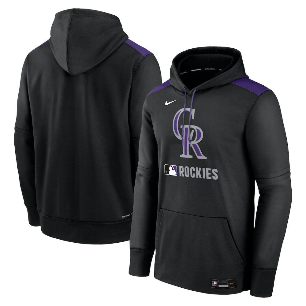 Colorado Rockies Nike Authentic Collection Performance Pullover Hoodie Online