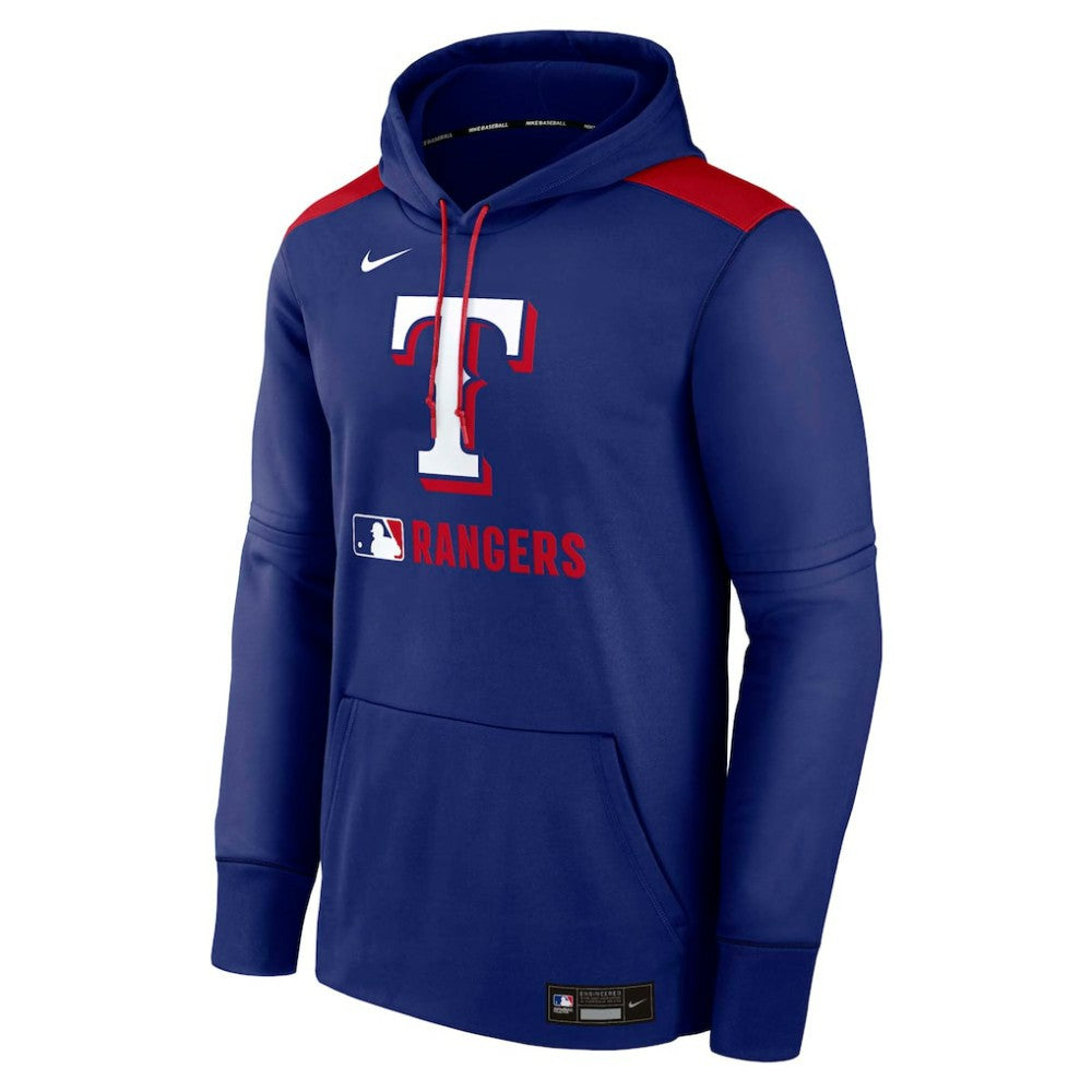 Texas Rangers Nike Authentic Collection Performance Pullover Hoodie Clearance