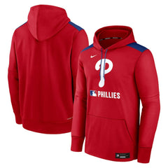 Philadelphia Phillies Nike Authentic Collection Performance Pullover Hoodie On Sale
