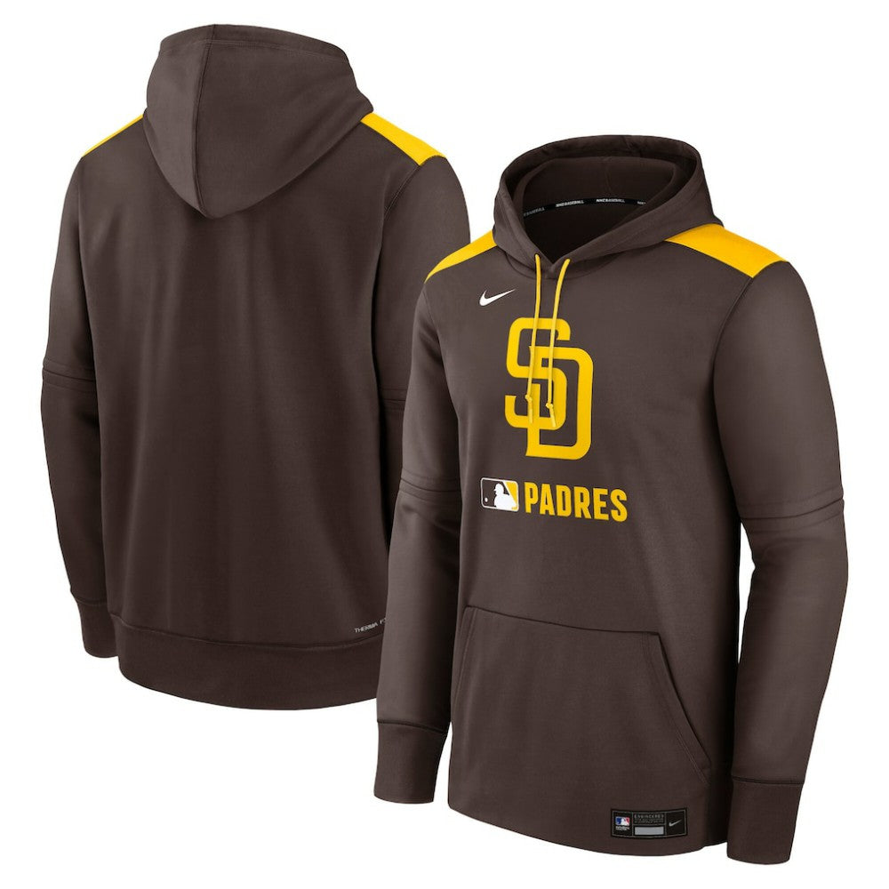 San Diego Padres Nike Authentic Collection Performance Pullover Hoodie On Sale