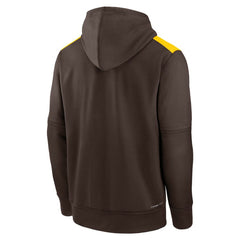 San Diego Padres Nike Authentic Collection Performance Pullover Hoodie On Sale
