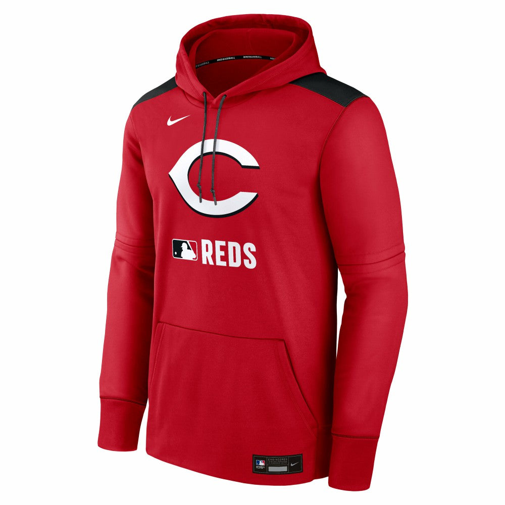 Cincinnati Reds Nike Authentic Collection Performance Pullover Hoodie discount