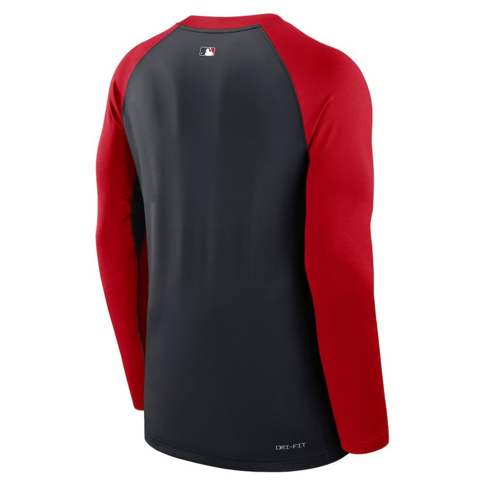 Washington Nationals Nike Authentic Collection Game Time Raglan Dri-FIT Long Sleeve T-Shirt Near Me