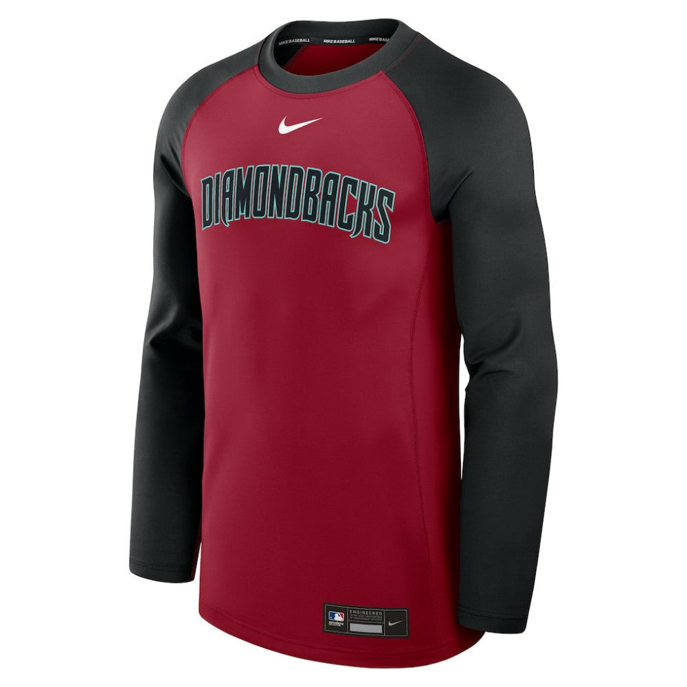 Arizona Diamondbacks Nike Authentic Collection Game Time Raglan Dri-FIT Long Sleeve T-Shirt discount