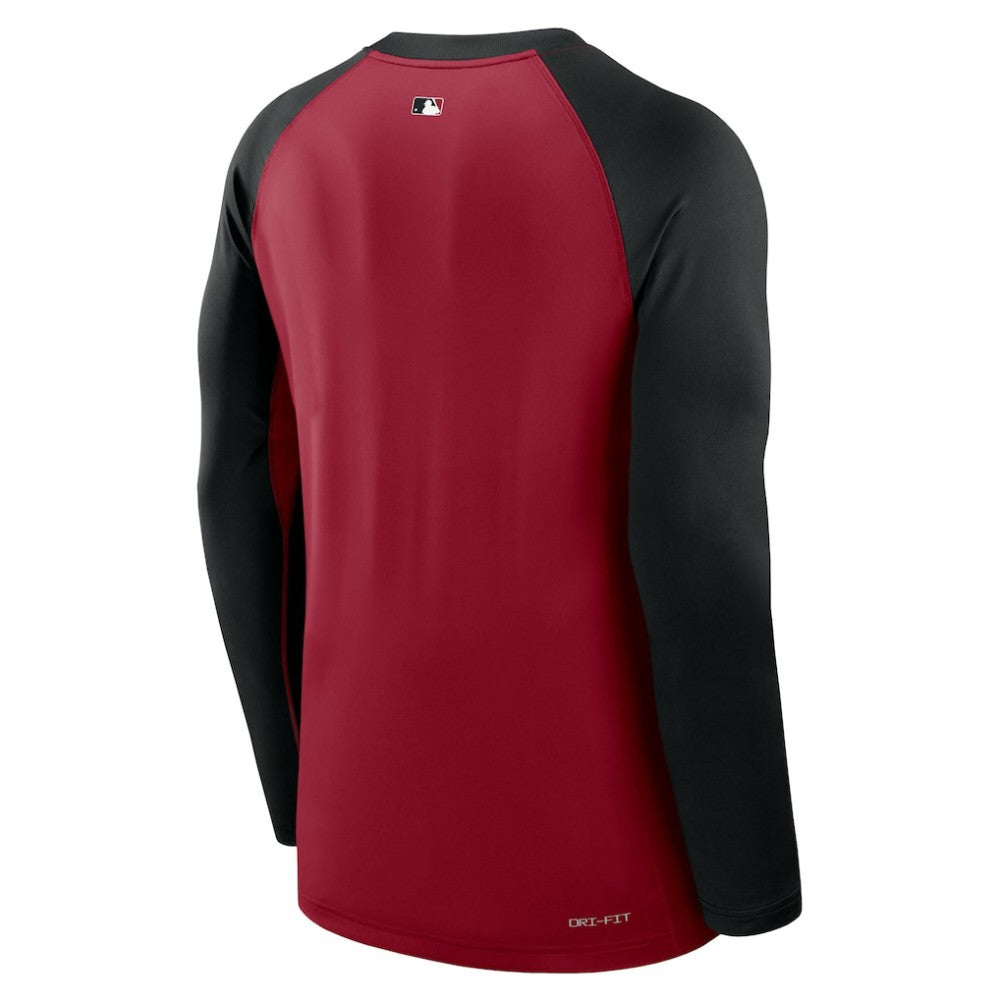 Arizona Diamondbacks Nike Authentic Collection Game Time Raglan Dri-FIT Long Sleeve T-Shirt discount