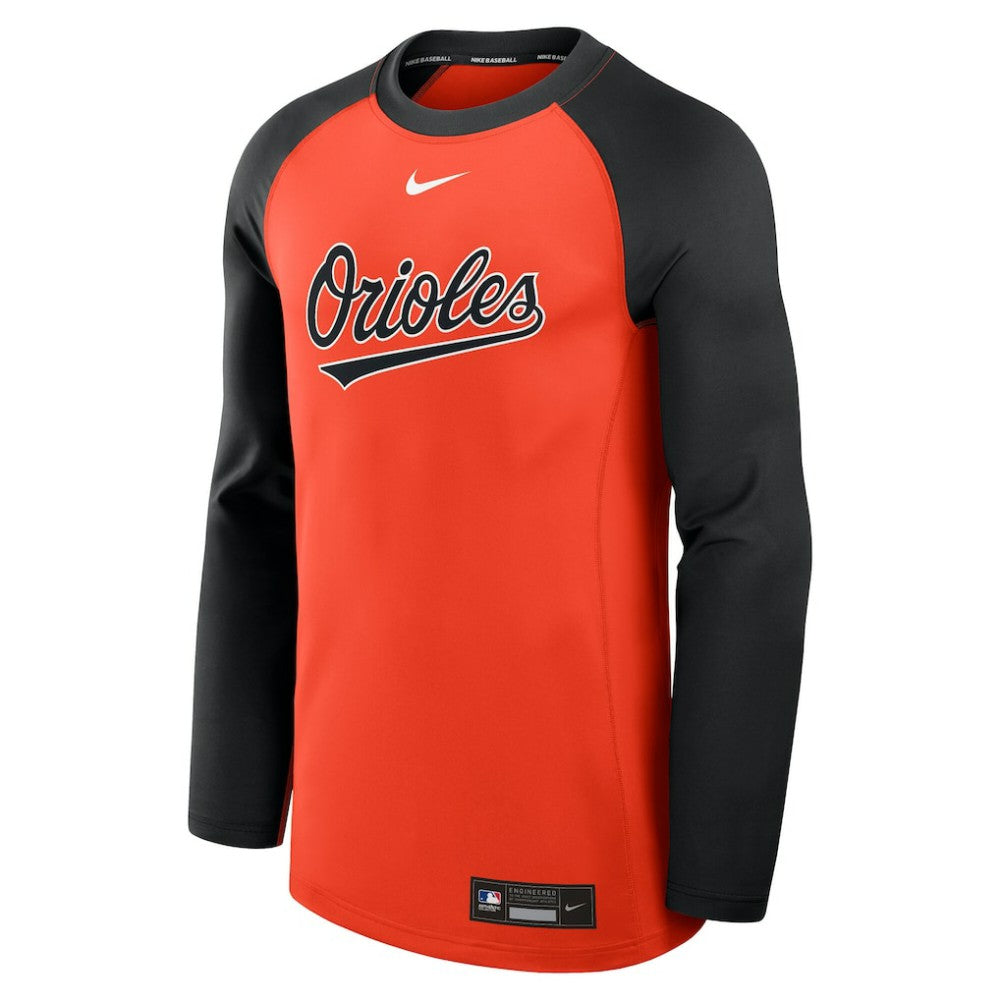 Baltimore Orioles Nike Authentic Collection Game Time Raglan Dri-FIT Long Sleeve T-Shirt Near Me