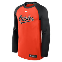 Baltimore Orioles Nike Authentic Collection Game Time Raglan Dri-FIT Long Sleeve T-Shirt Near Me