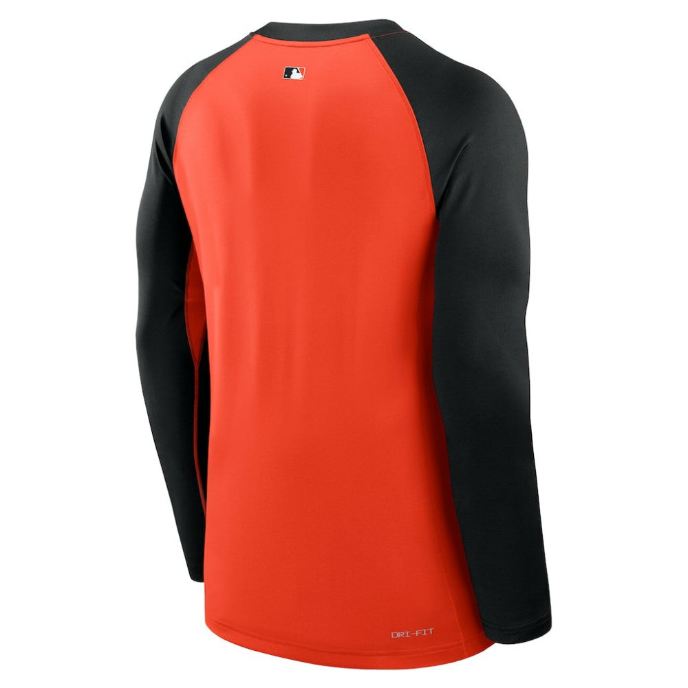 Baltimore Orioles Nike Authentic Collection Game Time Raglan Dri-FIT Long Sleeve T-Shirt Near Me