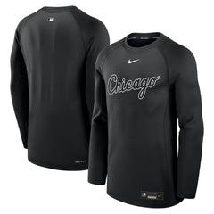 Chicago White Sox Nike Authentic Collection Game Time Raglan Dri-FIT Long Sleeve T-Shirt On Sale