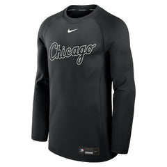 Chicago White Sox Nike Authentic Collection Game Time Raglan Dri-FIT Long Sleeve T-Shirt On Sale