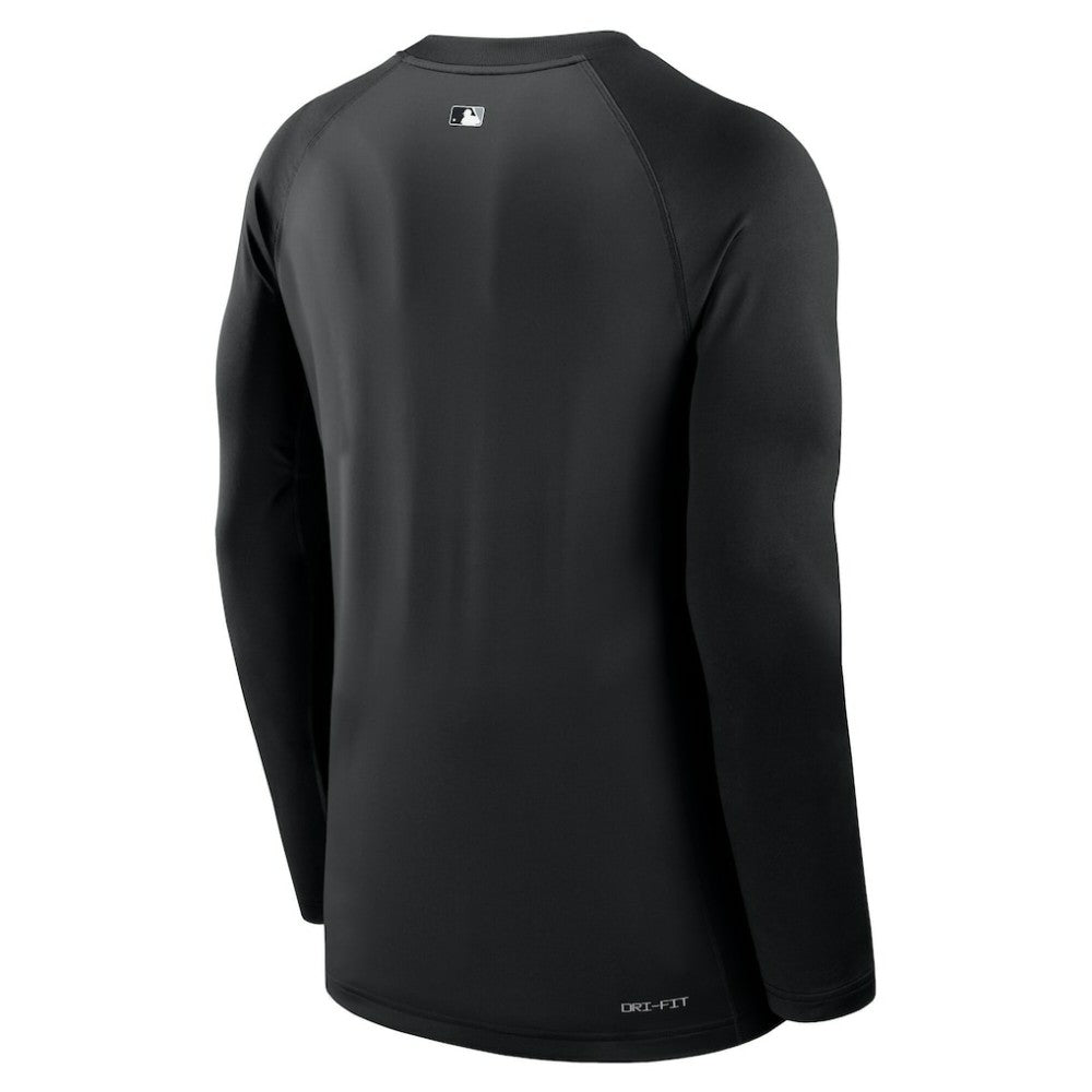Chicago White Sox Nike Authentic Collection Game Time Raglan Dri-FIT Long Sleeve T-Shirt On Sale