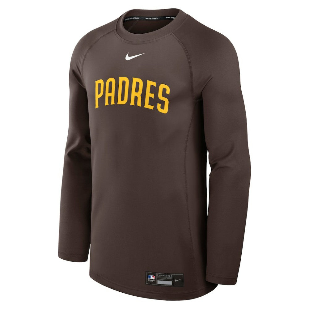 San Diego Padres Nike Authentic Collection Game Time Raglan Dri-FIT Long Sleeve T-Shirt discount