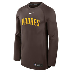 San Diego Padres Nike Authentic Collection Game Time Raglan Dri-FIT Long Sleeve T-Shirt discount