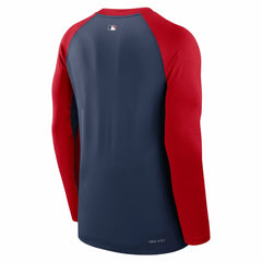 St. Louis Cardinals Nike Authentic Collection Game Time Raglan Dri-FIT Long Sleeve T-Shirt On Sale