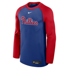 Philadelphia Phillies Nike Authentic Collection Game Time Raglan Performance Long Sleeve T-Shirt Online