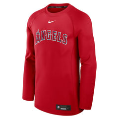 Los Angeles Angels Nike Authentic Collection Game Time Raglan Dri-FIT Long Sleeve T-Shirt Clearance