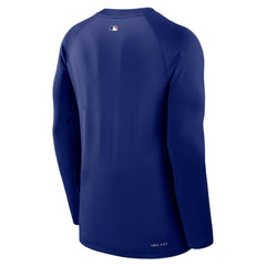 Los Angeles Dodgers Nike Authentic Collection Game Time Raglan Dri-FIT Long Sleeve T-Shirt discount