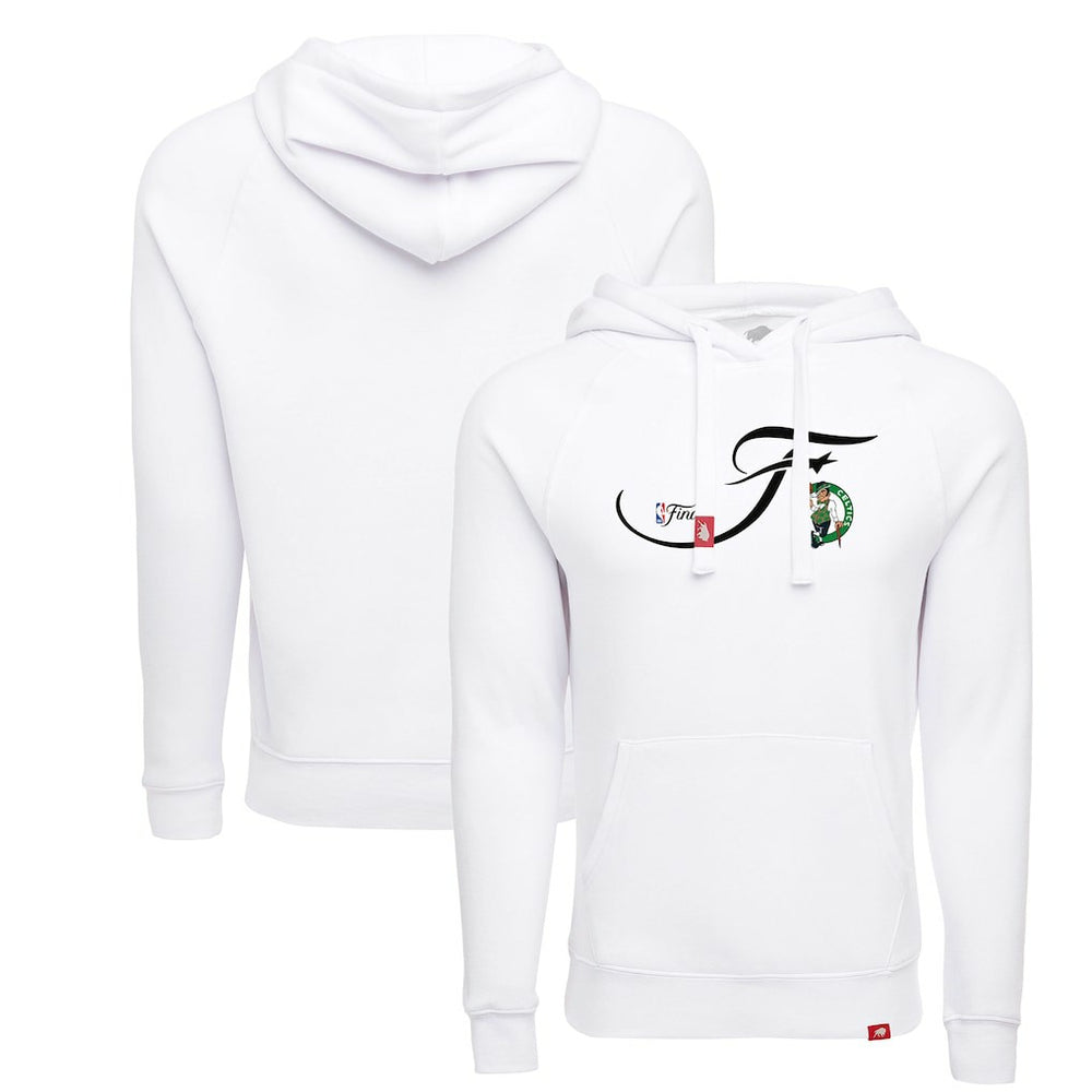 NBA - Boston Celtics Sportiqe Unisex 2024 NBA Finals Olsen Tri-Blend Pullover Hoodie - White