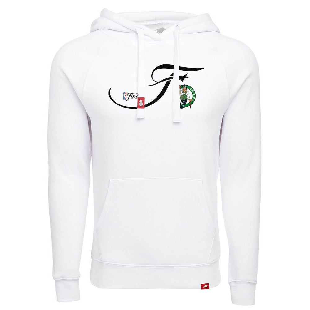 NBA - Boston Celtics Sportiqe Unisex 2024 NBA Finals Olsen Tri-Blend Pullover Hoodie - White