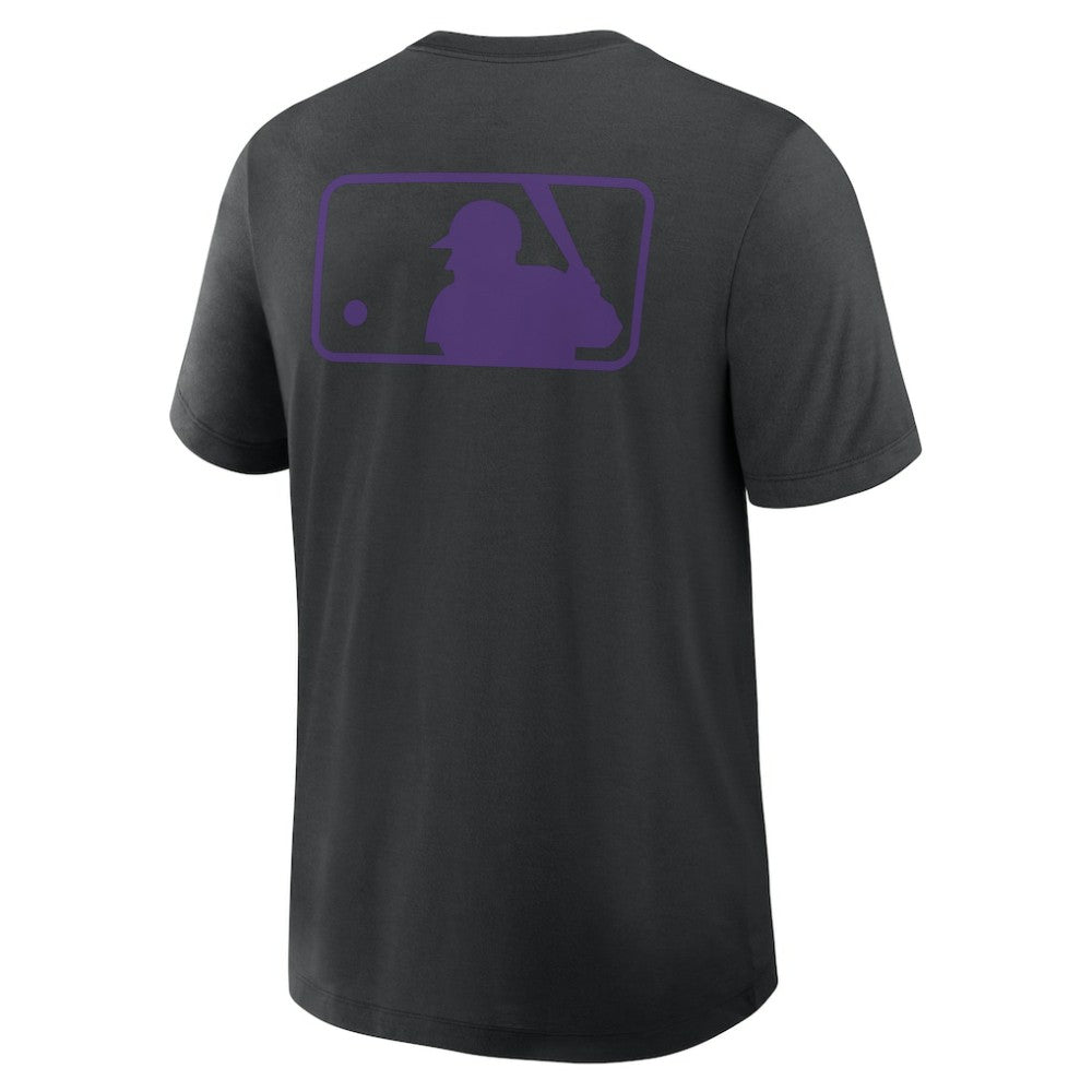 Colorado Rockies Nike Authentic Collection Early Work Tri-Blend Dri-FIT T-Shirt Clearance