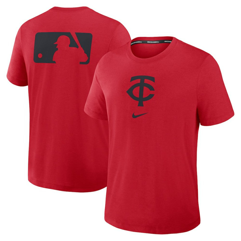 Minnesota Twins Nike Authentic Collection Early Work Tri-Blend Dri-FIT T-Shirt On Sale