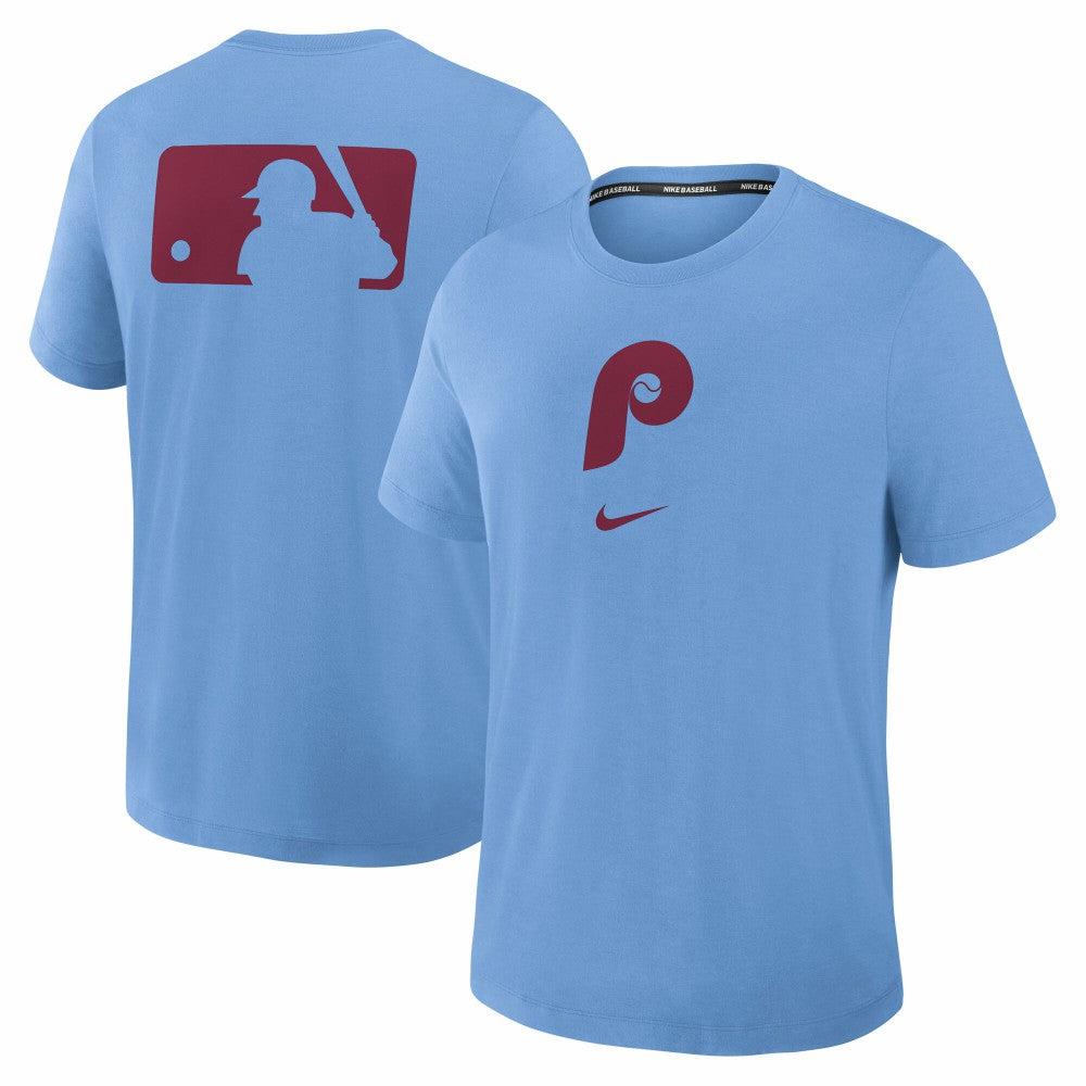 Philadelphia Phillies Nike Authentic Collection Early Work Tri-Blend Dri-FIT T-Shirt for sale