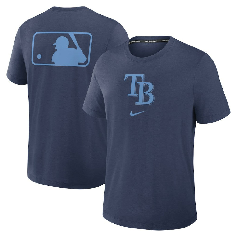 Tampa Bay Rays Nike Authentic Collection Early Work Tri-Blend Dri-FIT T-Shirt Sale