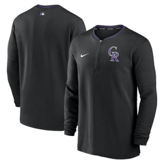 Colorado Rockies Nike Authentic Collection Performance Half-Zip Top Online