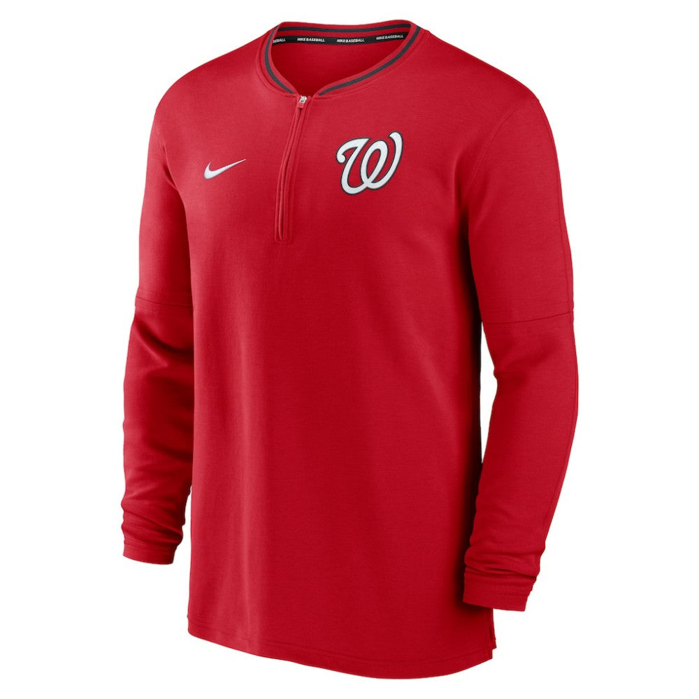Washington Nationals Nike Authentic Collection Performance Half-Zip Top Clearance