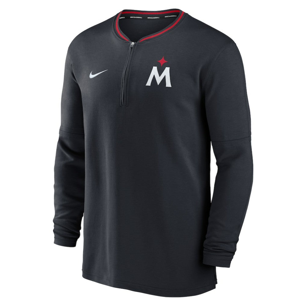Minnesota Twins Nike Authentic Collection Performance Half-Zip Top On Sale