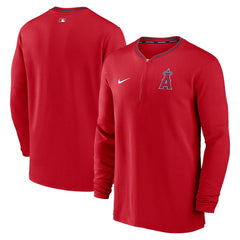 Los Angeles Angels Nike Authentic Collection Performance Half-Zip Top Lifestyle