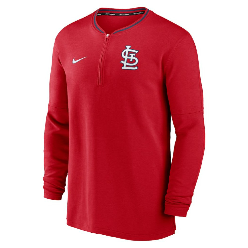 St. Louis Cardinals Nike Authentic Collection Performance Half-Zip Top On Sale